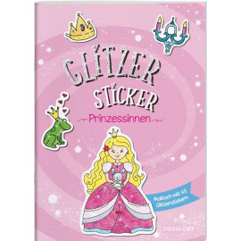 Tessloff Glitzer Sticker Malbuch. Prinzessinnen