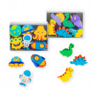RADIERER Dino & Space Box 6er-Set,sortiert  (1 Stück)