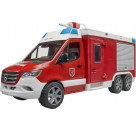 bruder 02680 MB Sprinter Feuerwehrrüstwagen mit Light + Sound Modul