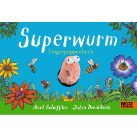 Superwurm Fingerpuppenbuch