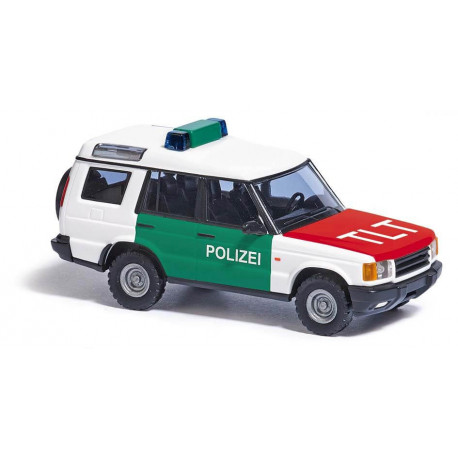 BUSCH H0 Land Rover Disco. Polizei