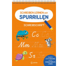 Schreiben lernen mit Spurrillen - Schreibschrift