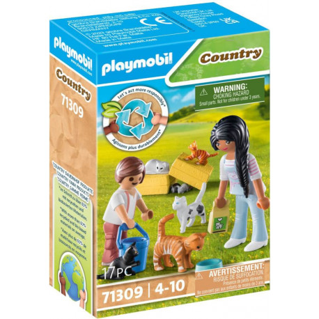 PLAYMOBIL 71309 Katzenfamilie