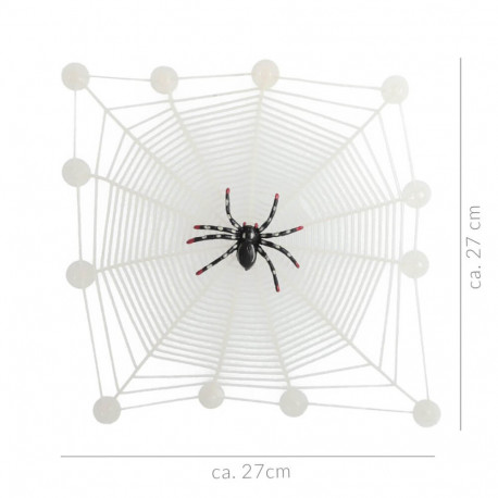 ZOMBIE ZONE Spinnennetz GitD mit Spinne Schaurig-schön! Dieses Spinnennetz mit seinem Bewohner ist d