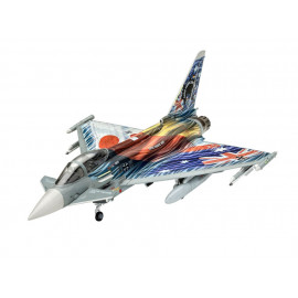 Geschenkset Eurofighter-Pacific Platinum Edition, Revell Modellbausatz mit Basiszubehör