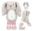 Princess Mimi Plüsch Hase Nelly Grau Mit Schühchen 21 cm