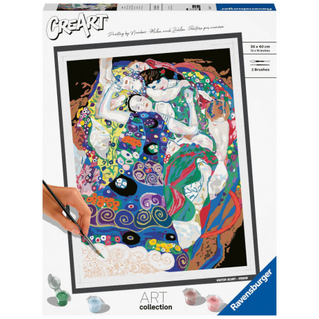 Malen nach Zahlen ART Collection: Virgin (Klimt)