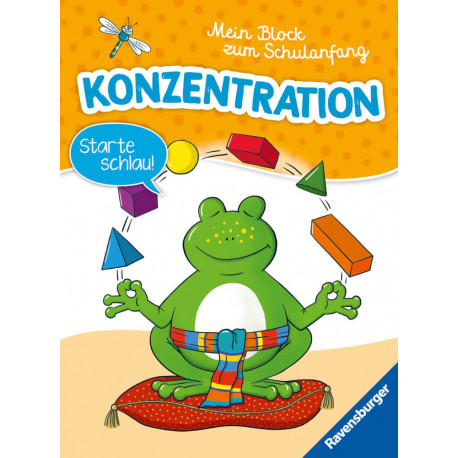 Mein Block zum Schulanfang: Konzentration