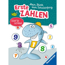 Mein Block zum Schulanfang: Erste Zahlen