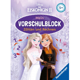 Disney Die Eiskönigin 2 Mein Vorschulblock Zählen und Rechnen –  Konzentration, Erstes Rechnen, Räts