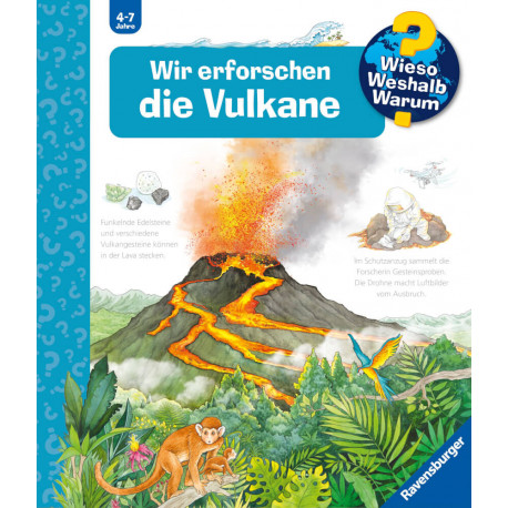 Wieso? Weshalb? Warum?, Band 4: Wir erforschen die Vulkane