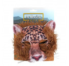 TOITOYS ANIMAL WORLD Maske mit Kunstpelz -Tier, 6-fach sortiert