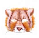 TOITOYS ANIMAL WORLD Maske mit Kunstpelz -Tier, 6-fach sortiert