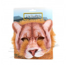 TOITOYS ANIMAL WORLD Maske mit Kunstpelz -Tier, 6-fach sortiert