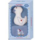 Geschenkset Gans, hellblau - BabyGlück