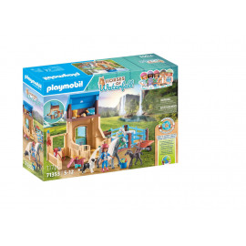 PLAYMOBIL 71354 Isabella & Lioness mit Waschplatz