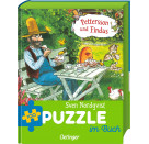 Pettersson und Findus. Puzzle im Buch