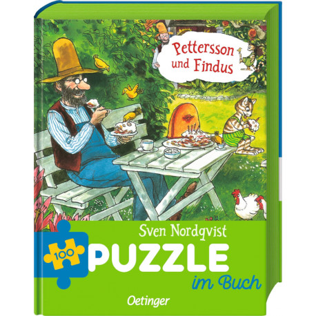Pettersson und Findus. Puzzle im Buch
