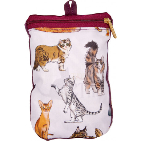 Faltshopper Katzen - I love cats & dogs