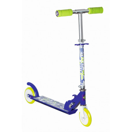 Kinderscooter 120 mm blau