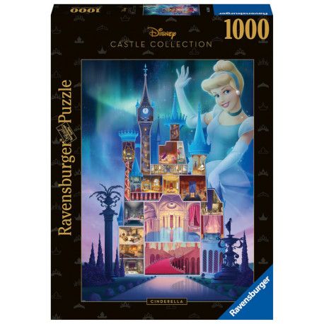 Ravensburger Puzzle 17331 - Cinderella - 1000 Teile Disney Castle Collection Puzzle für Erwachsene u