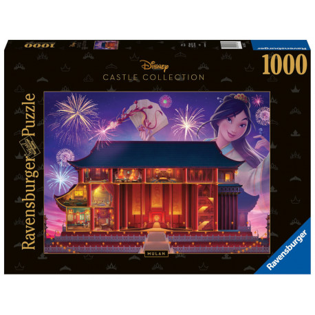 Ravensburger Puzzle 17332 - Mulan - 1000 Teile Disney Castle Collection Puzzle für Erwachsene und Ki