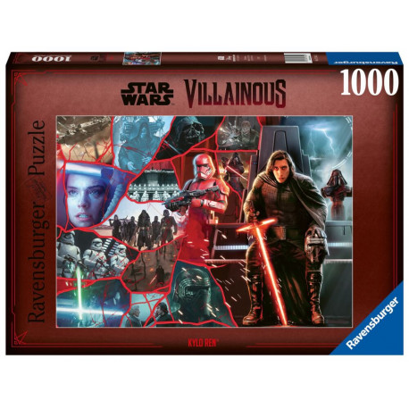 Ravensburger Puzzle 17340 - Kylo Ren - 1000 Teile Star Wars Villainous Puzzle für Erwachsene und Kin