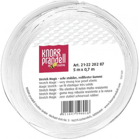 KNORR prandell 212220287  Stretch Magic rund  transparent