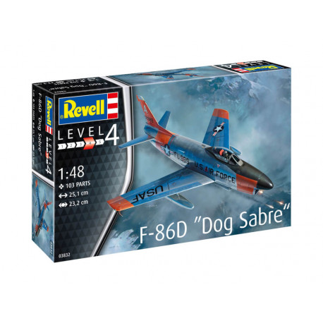 F-86D Dog Sabre, Revell Modellbausatz