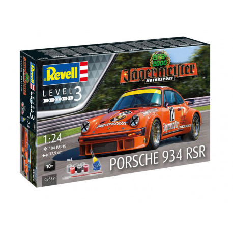 Gift Set Jägermeister Motor Sport 50th Anniversary, Revell Modellbausatz mit Basiszubehör