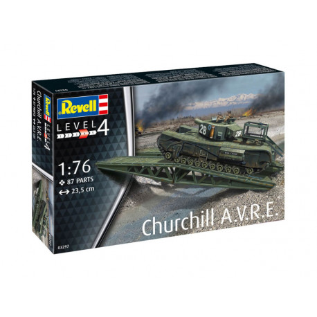 Churchill A.V.R.E. , Revell Modellbausatz