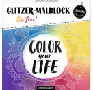 Glitzer-Malblock - Be You! (100% selbst gemacht)