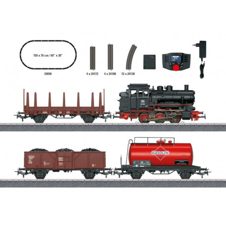 Märklin 29890 - H0 Digital-Startpackung Güterzug mit BR 89