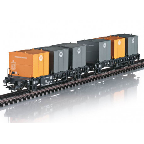 Märklin 46663 - H0 Behälter-Transportwagen Laabs