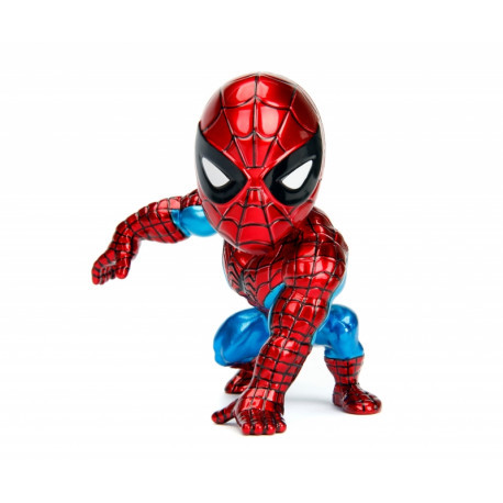 Jada Marvel 4 Classic Spiderman Figure