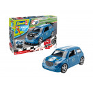 Revell Pull Back Rallye Car, blau im Maßstab 1:20