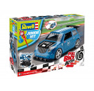 Revell Pull Back Rallye Car, blau im Maßstab 1:20