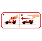 Revell Pull Back Racing Car, orange im Maßstab 1:20