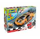 Revell Pull Back Racing Car, orange im Maßstab 1:20