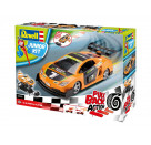 Revell Pull Back Racing Car, orange im Maßstab 1:20