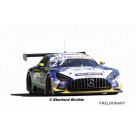 CARRERA DIGITAL 132 - Mercedes-AMG GT3 Evo Mercedes-AMG Team Winward D.Schumacher, No.27 DTM 2022