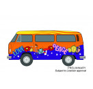 VW Bus T2b ""Peace and Love""