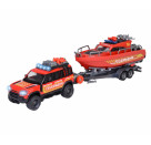 Land Rover Fire Rescue + Boat