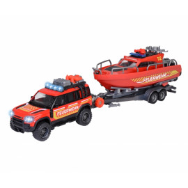 Land Rover Fire Rescue + Boat