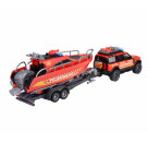 Land Rover Fire Rescue + Boat