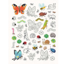 Ravensburger Mein Ausmalstickerbuch Frühling - Großes Buch mit über 300 Stickern, viele Sticker zum