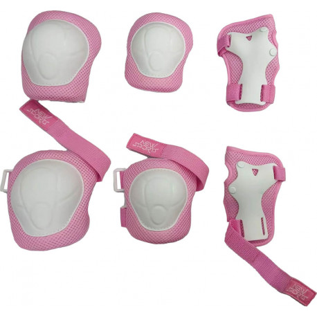 New Sports Schützer-Set pink, Größe M von 25-50 kg