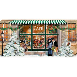 Weihnachtscafé, Adventskalender-Schokolade (Behr)