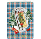 Weihnachtskarte - Schlitten (Lichterhelle Weihnachtszeit)