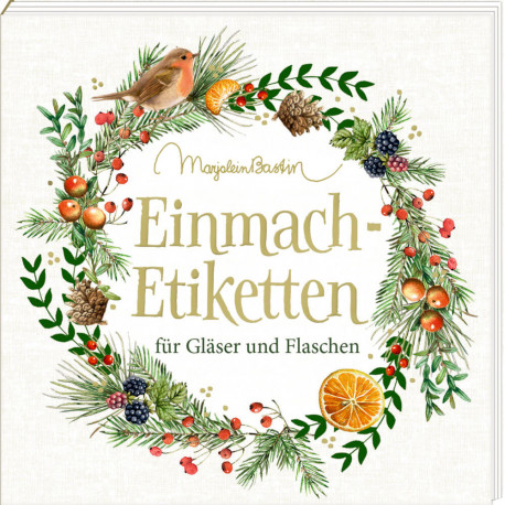 Etikettenbüchl.: Einmach-Etiketten - M. Bastin (Winter)